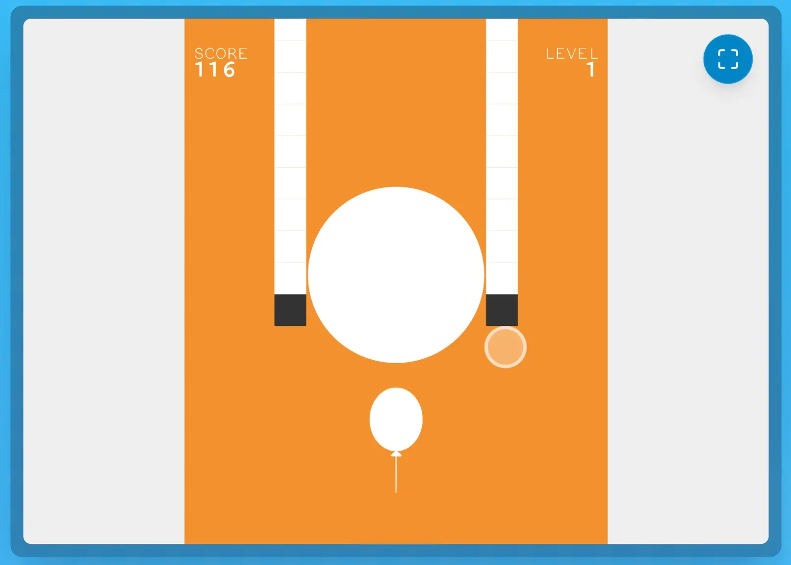 Rise Up Balloon Game Screenshot